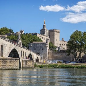 Avignon - pont - palais des papes