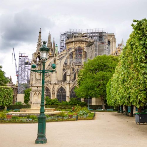 Notre Dame reconstruction tour - finding france2