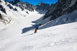 skiing in French alps _ Chamonix